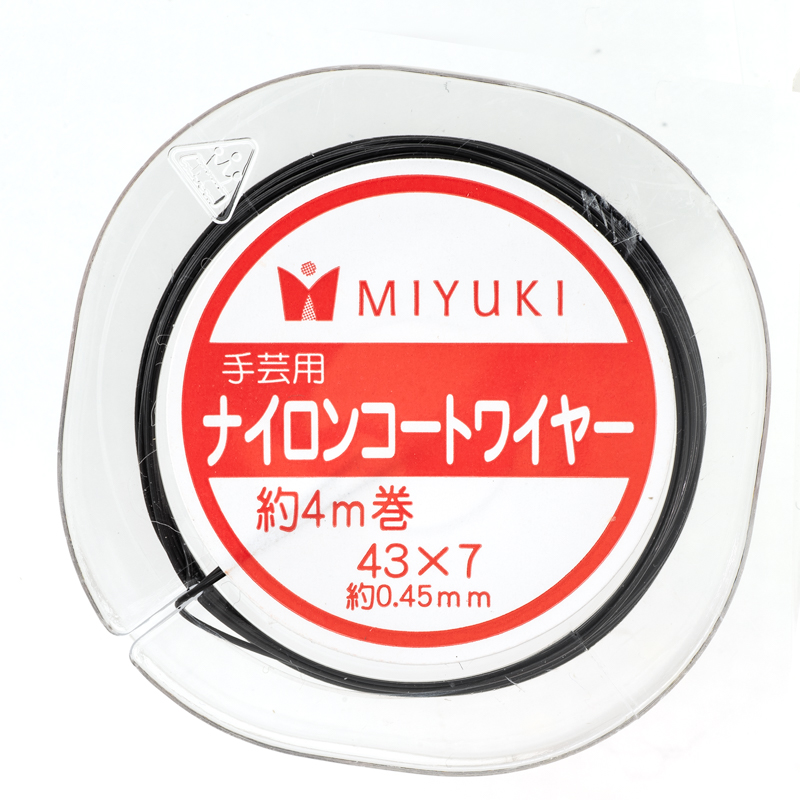 ナイロンコートワイヤー(43×7) 0.45|K4561～K4564|0.45mm |白,赤